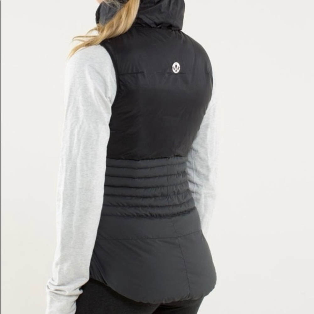 Lululemon Fluffin Awesome down filled vest sz 6 - Picture 2 of 5